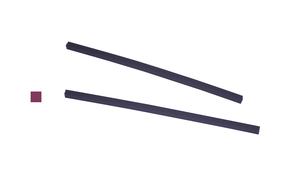 Cowdery Profile Wax, Square, 2 MM, Purple, Item No. 21.959