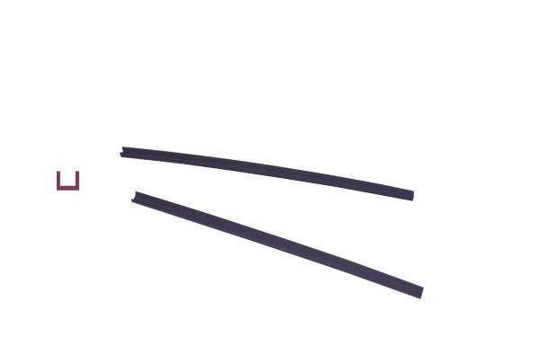 Cowdery Profile Wax, Channel, 2.5 MM, Purple, Item No. 21.997