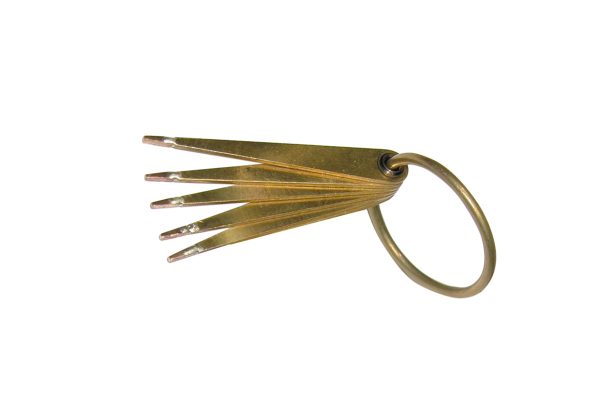 Set of 5 Testing Needles for 8, 10, 12, 14 and 18 Karat Gold, Item No. 56.707
