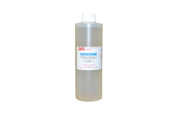 Vacuum Pump Oil, 16 oz. Bottle, Item No. 21.806