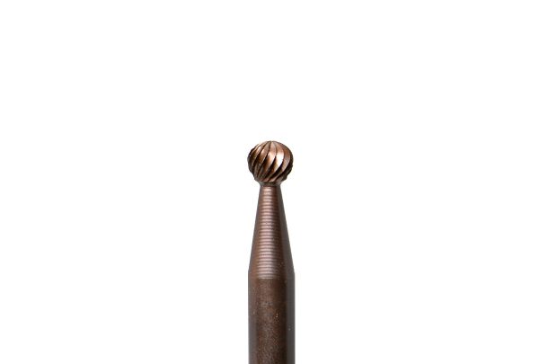 Ball shape, 1/4" x 1/4", standard cut, Item No. 33.112