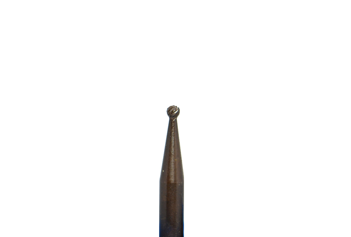 Ball shape, 1/8" x 1/8", standard cut, Item No. 33.477