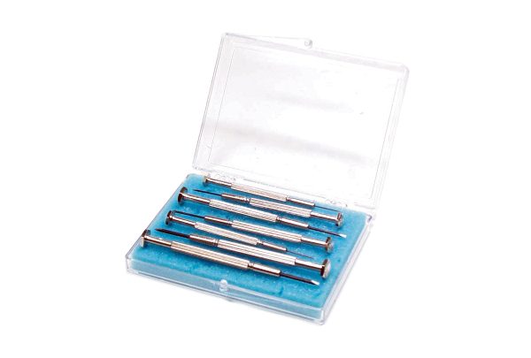 Swiss Pattern Screwdriver Set in Plastic Box, Item 52.514