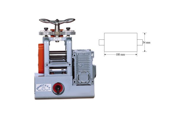 Rolling Mill-Plate-Elect 100Mm, Item No. 28.205