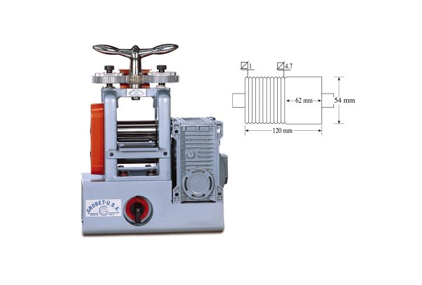 Rolling Mill-Combo-Elect 120Mm, Item No. 28.207