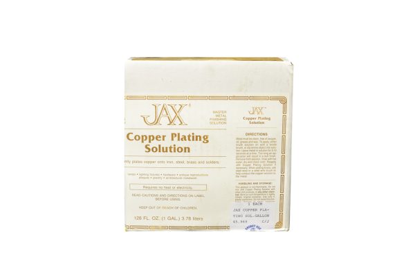 Jax Copper Plating Sol.Gallon, Item No. 45.969