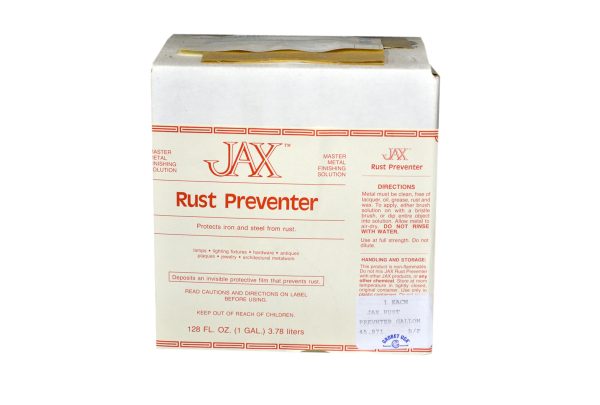 Jax Rust Preventer Gallon, Item No. 45.971