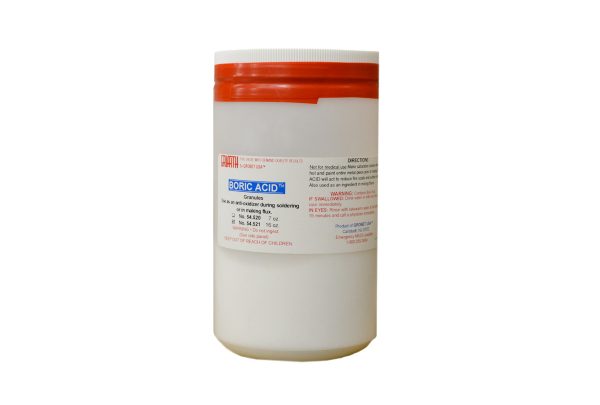Griffith Boric Acid Granules, 16 oz., Item No. 54.521