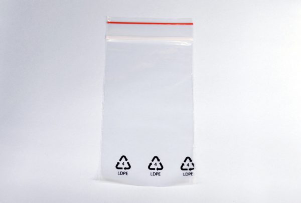 Mini-Grip Zip Bag, 3" x 5", Box of 1000, Item No. 61.123