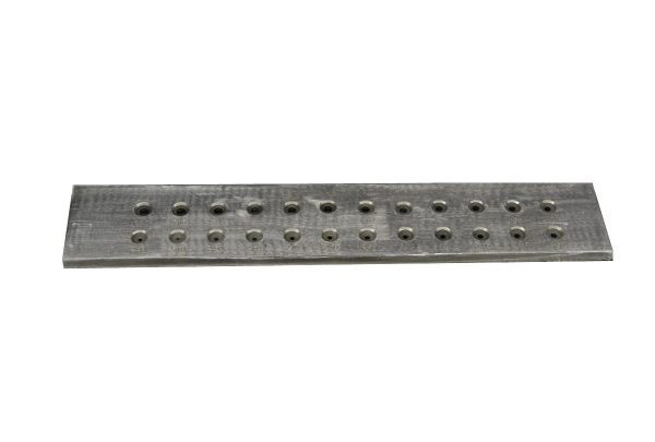 Tungsten Carbide Draw Plate, 24 Holes,  2.3mm - 6mm, Item No. 28.0426