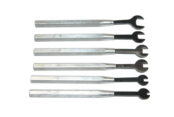 Minature Open End Wrench Set x 6, Item No. 52.464