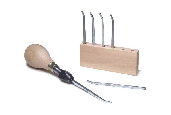 Millgrain Tools-W/Handle Setx6, Item No. 53.100