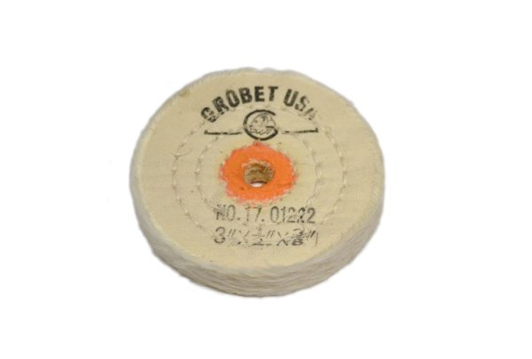 Felt Buff for Vigor Multi-Grinder, 3" x 1/2", Item No. 17.01222
