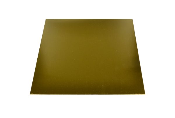 Soft Sheet Metal - Brass Squares, 18 gauge, Item 43.401