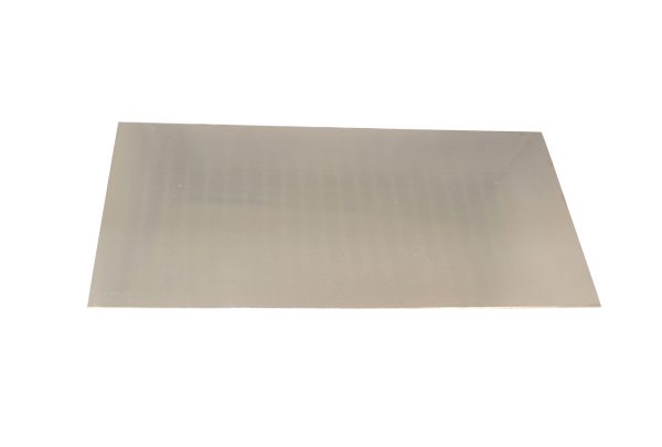 Nickel Silver Sheet Metal, 16 Gauge,  6" x 12", Item No. 43.460