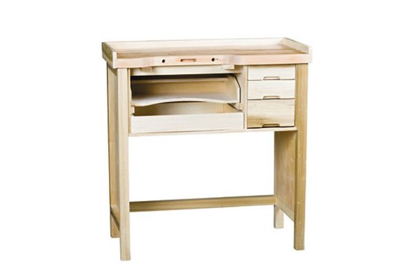 Jewelers' Deluxe Workbench with Skirt (Assembled), Item No. 13.044