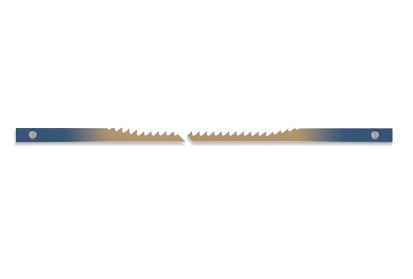 Pegas Wood Sawblade, Pinned Coping Regular 6.5", Sold by the Gross, Item No. 90.554B