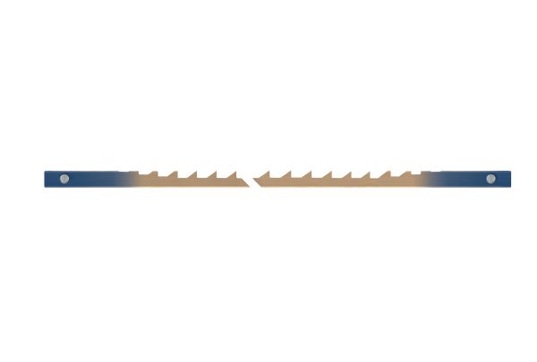 Pegas Wood Sawblade, Pinned Skip  5", Sold by the Gross, Item No. 90.480B