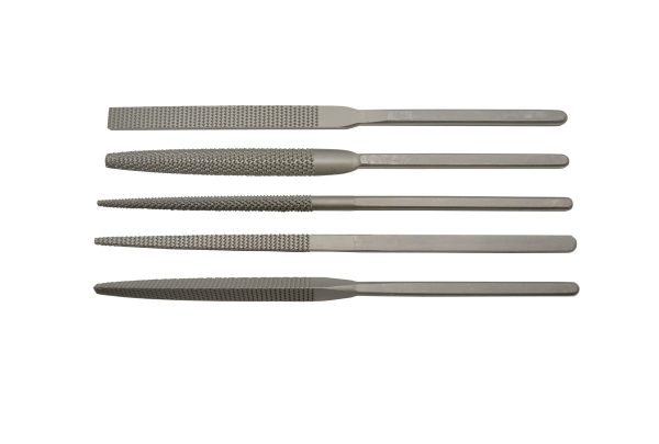Ergo Grip File, Rasp, 5-piece Set, Item No. 33.840