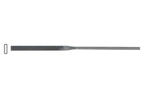 Grobet USA Escapement File, 65mm Equalling, Cut 2, Item No. 31.737