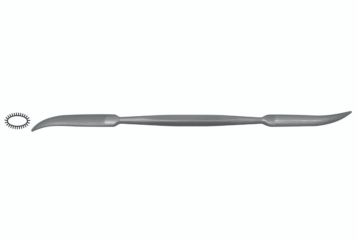 Grobet USA Rifflers-Diemaker #620 7" Cut 2, Item No. 31.827