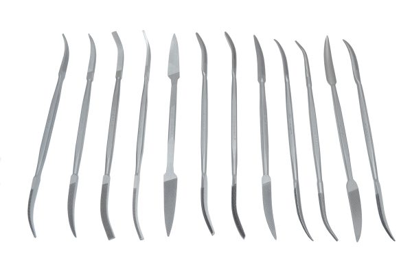 Grobet USA Rifflers-Diemaker Setx12 Cut 0, Item No. 31.831