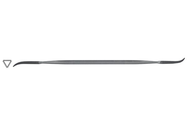 Grobet USA Riffler-Diesinker #519  6" Cut  0, Item No. 31.896