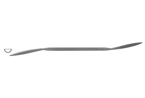 Grobet Swiss Pattern Riffler File - 6" Double-Ended, Cut 2, For Jewelry, Mold Making, Detail Work