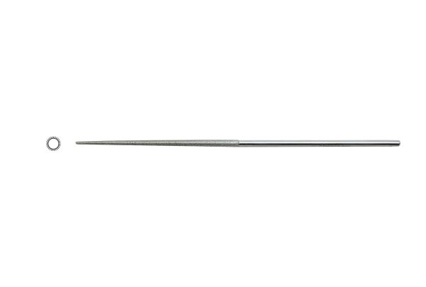 Diamond Needle File, Round, Fine Grit, Item No. 33.963