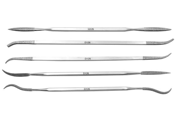 Diamond Riffler Set, 5-piece, Item No. 33.996