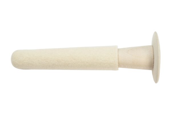 Combination Felt Ring and Knife Edge Wheel Buff, 3", Item No. 17.342