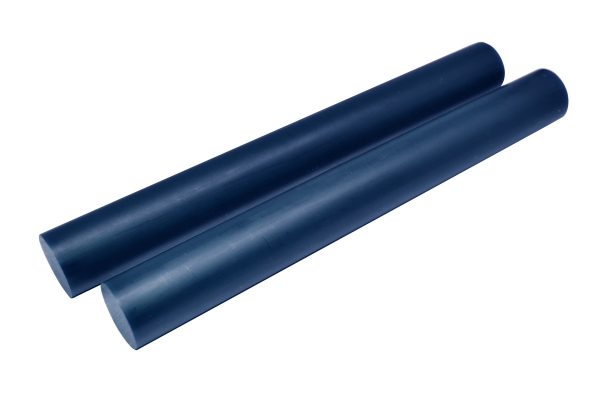 Ferris Wax, File-A-Wax, Round Bar, Blue, Item No. 21.0732
