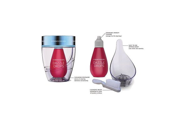 Connoisseurs® Dazzle Drops Advanced Jewelry Cleaner, Item No. 23.01895