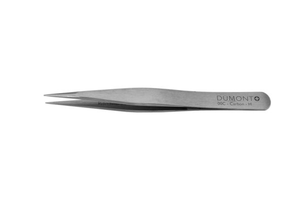 Swiss Pattern Tweezer, Dumont Brand, Pattern OOC, Item No. 57.281
