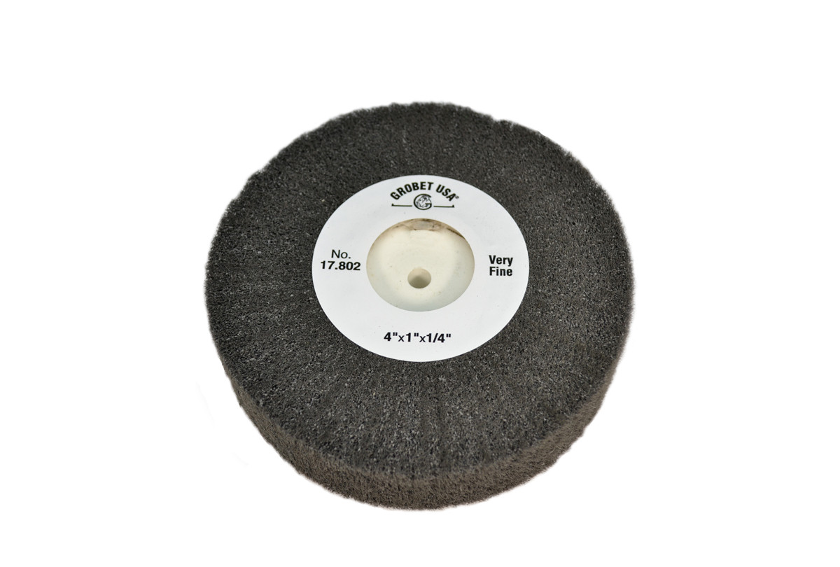 Silicon Oxide Flap Wheels, Very Fine, 4" x 1", Item No. 17.802