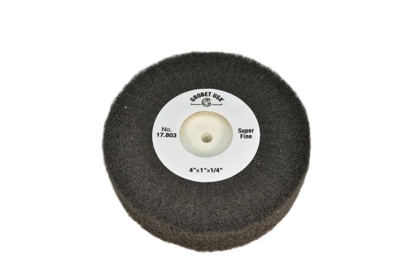 Silicon Oxide Flap Wheels, Super Fine, 4" x 1", Item No. 17.803