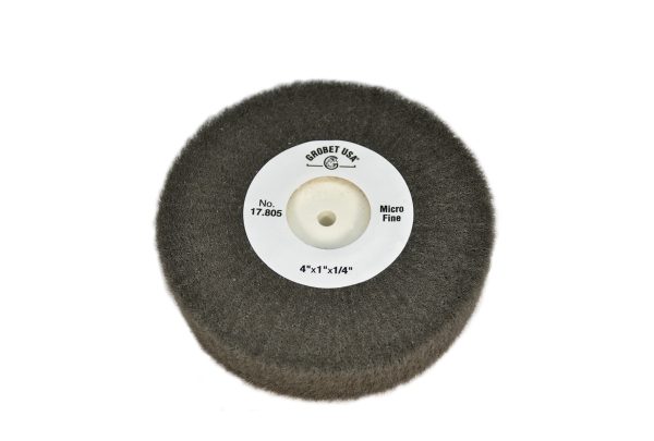 Silicon Oxide Flap Wheels, Micro Fine, 4" x 1", Item No. 17.805