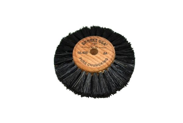Wood Hub Brush, 4 Rows of Bristle, 2-1/2" Overall Diameter , Item No. 16.405