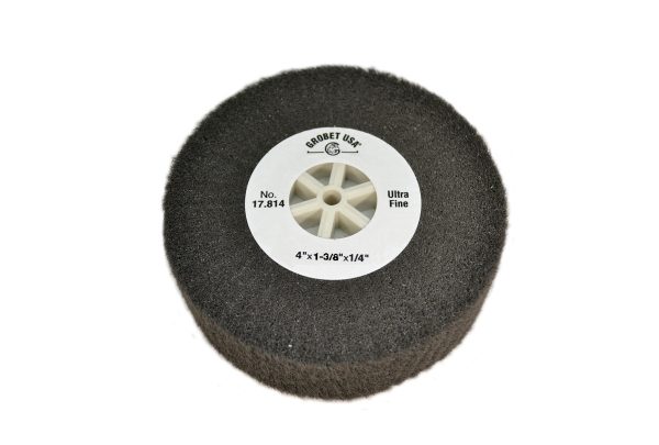 Silicon Oxide Flap Wheel, Ultra Fine, 4" x 1-3/8", Item No. 17.814