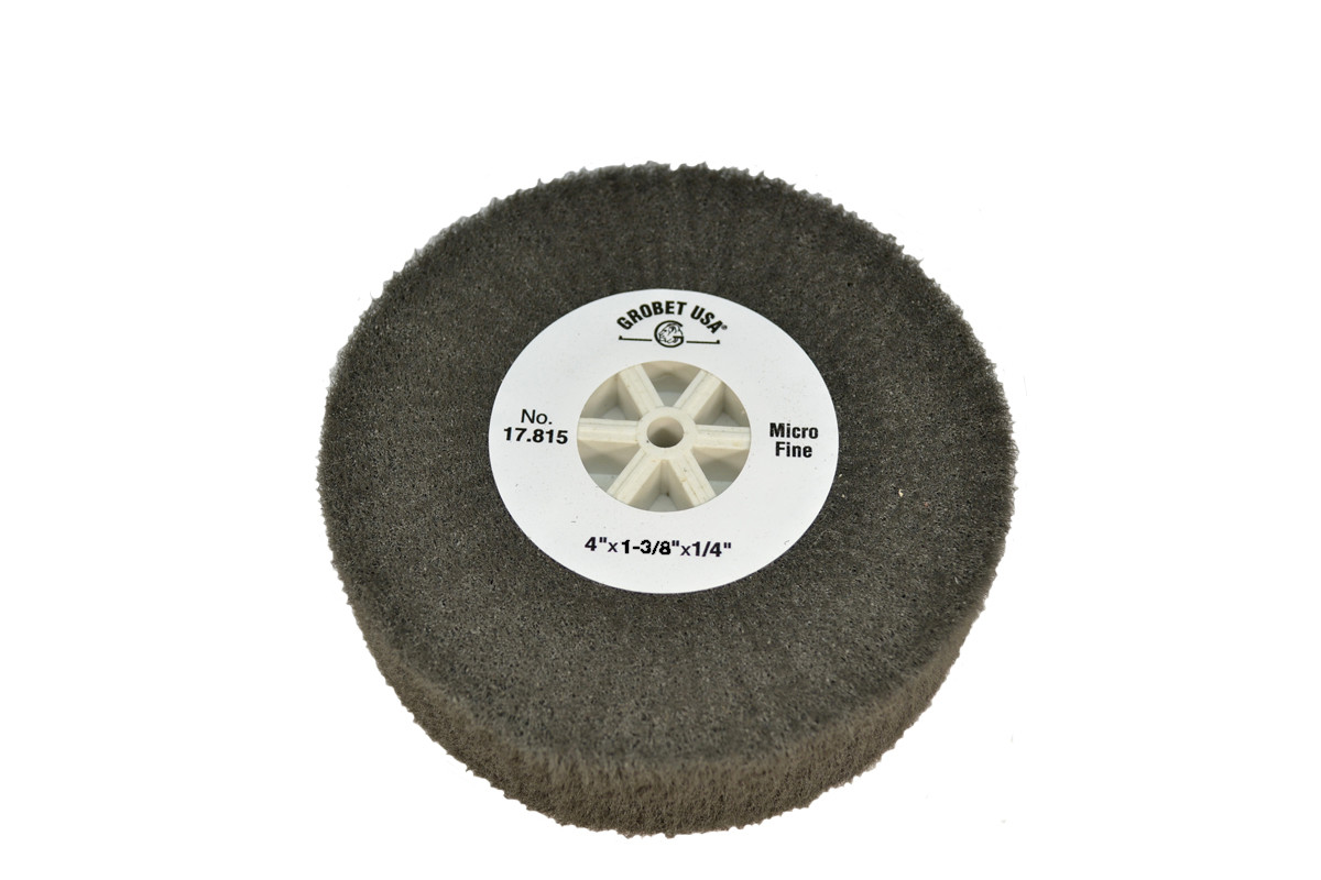 Silicon Oxide Flap Wheel, Micro Fine, 4" x 1-3/8", Item No. 17.815