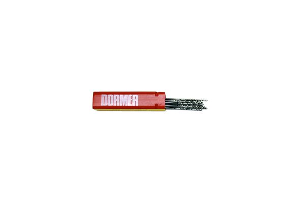 Dormer Twist Drill, High Speed Steel, Package of 10, Size 61, Item No. 28.0536/61