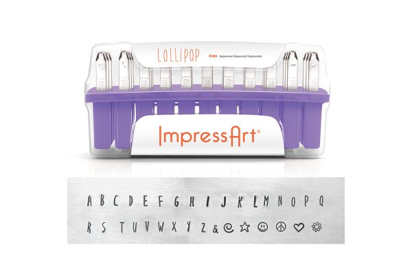 Lollipop Uppercase, 4mm, Item No. 41.120