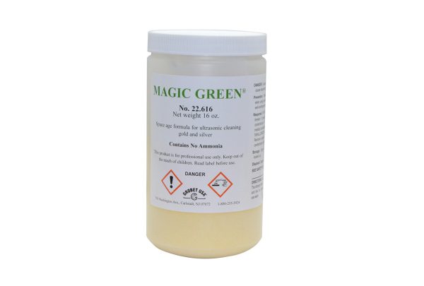 Magic Green Ultrasonic Cleaning Concentrate, Item No. 22.616