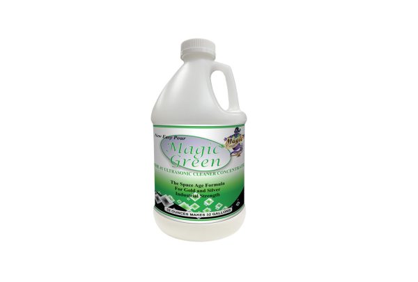 Magic Green Ultrasonic Cleaning Concentrate - Makes 32 Gallons, Item No. 22.655