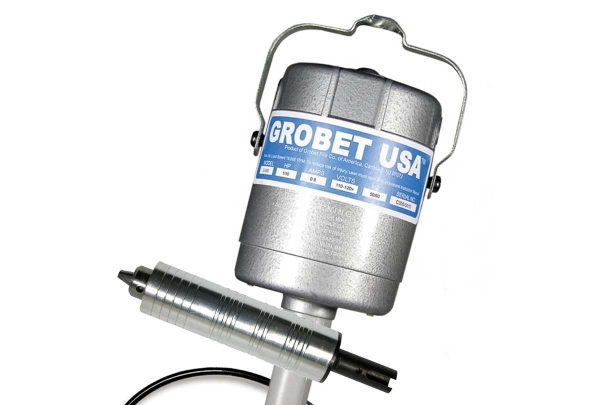Grobet USA® Flexible Shaft Motor,  C300, 1/10Hp, 220V Euro, Item No. 34.300XEURO