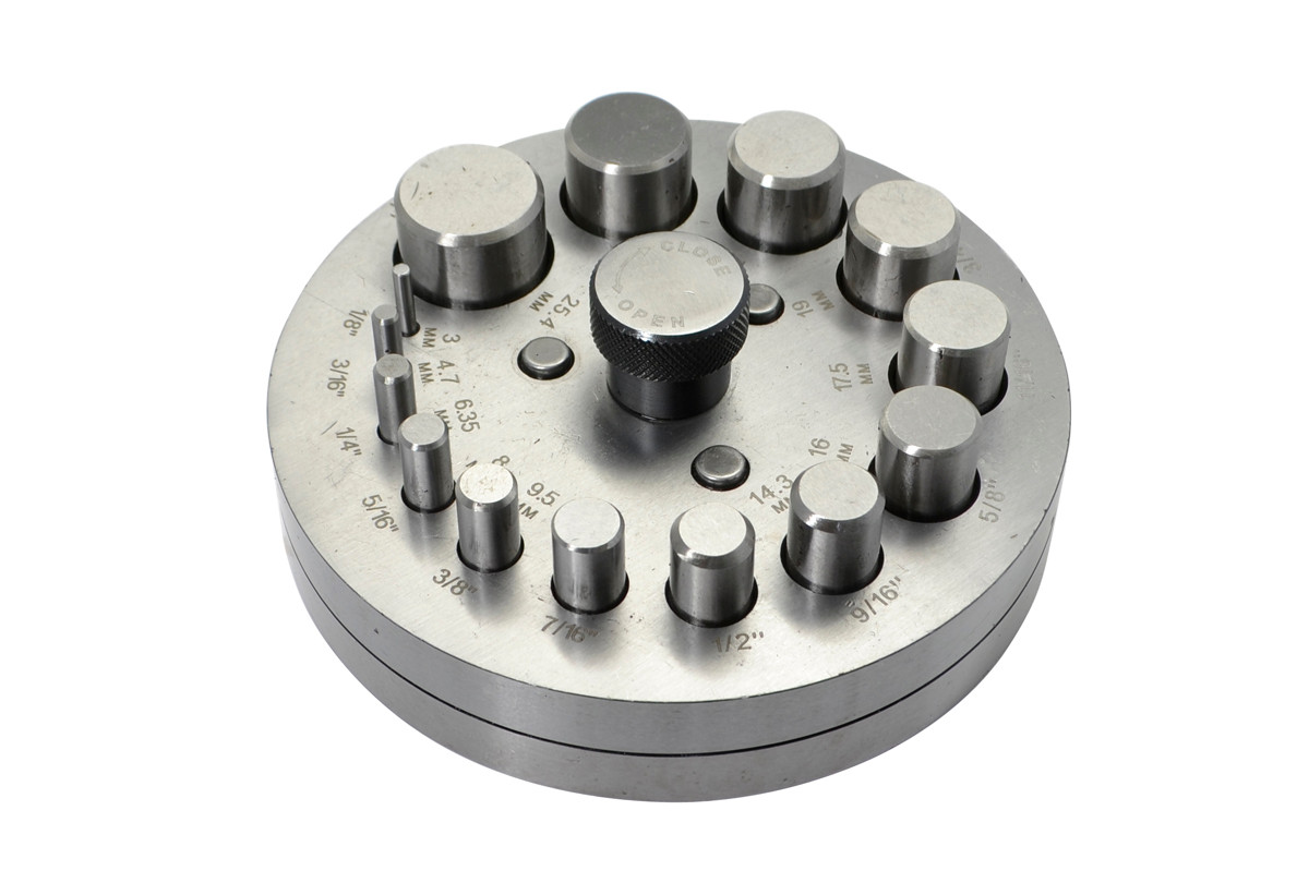 Combination of 14 Round Disc Cutters, Item 25.145 - Grobet USA - Tools ...