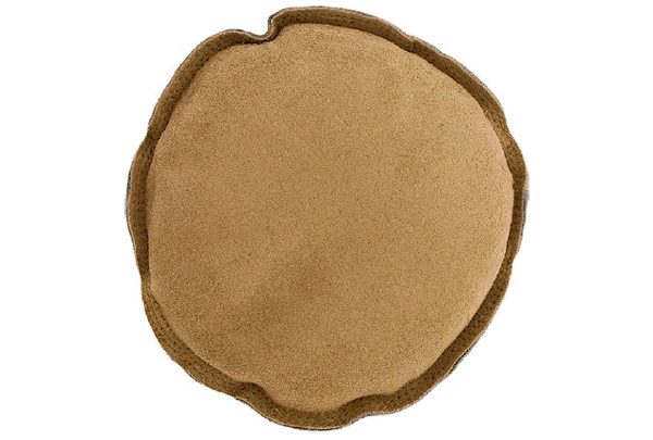 6" Round Leather Sandbag, Item 25.485