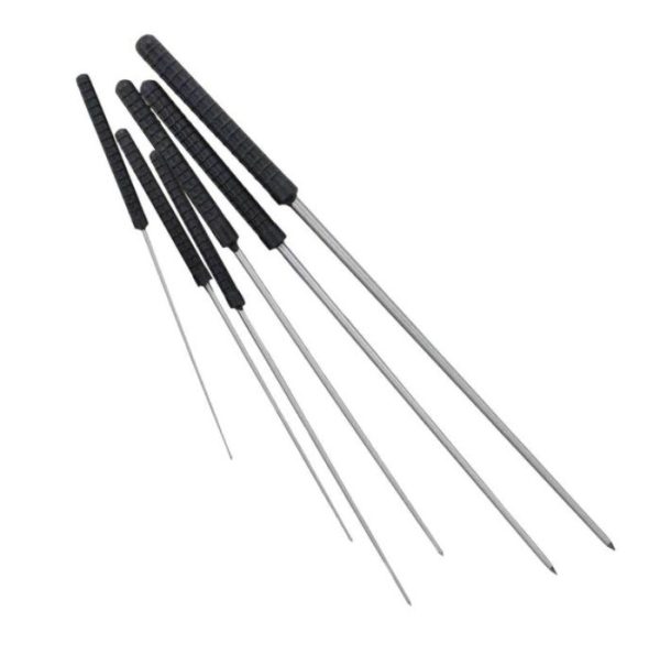 Broach Set of 6,  with Round Plastic Handles, Item No. 15.510