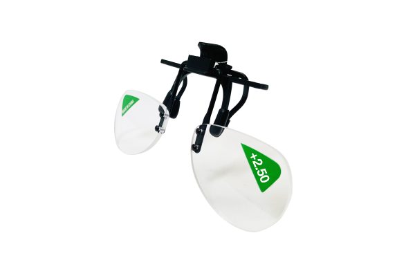 MagniClips Clip-On Magnifier, +2.50, Item No. 29.123