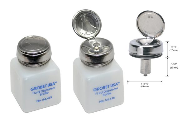 Fluid Dispenser Pump Bottle 4 oz, Item No. 54.415